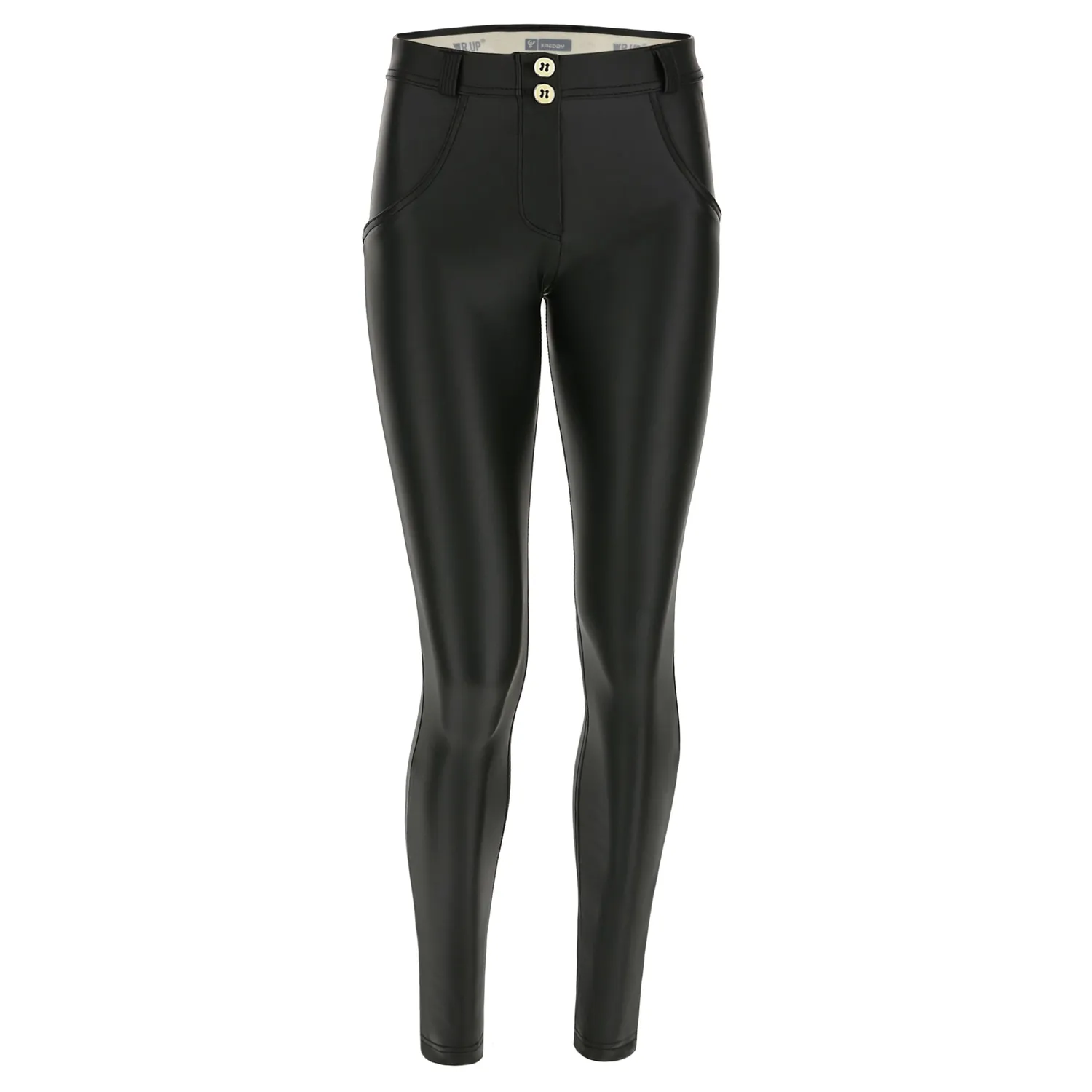 Freddy WR.UP Push-up Leggings Schwarz Kunstleder