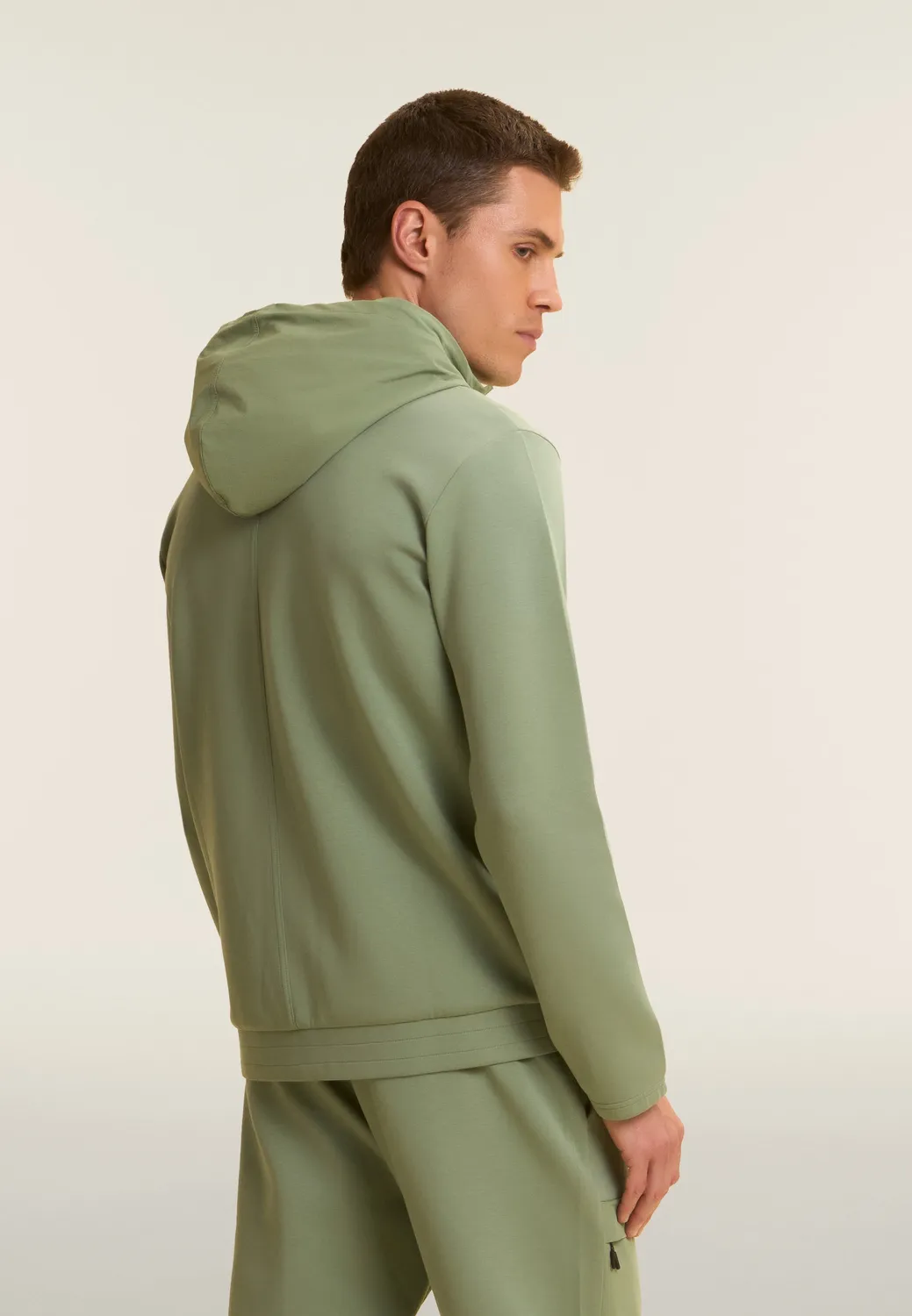 Freddy Zip Cappuccio Nylon Rip-Stop Hoodie Schwarz atmungsaktiv