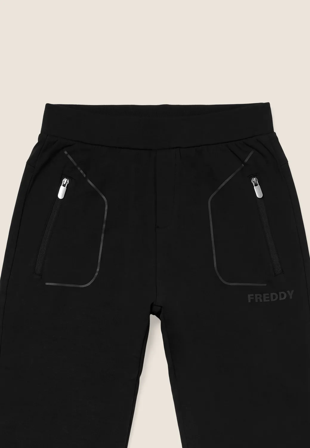 Freddy Herren Sweathose Schwarz Tech-Fleece
