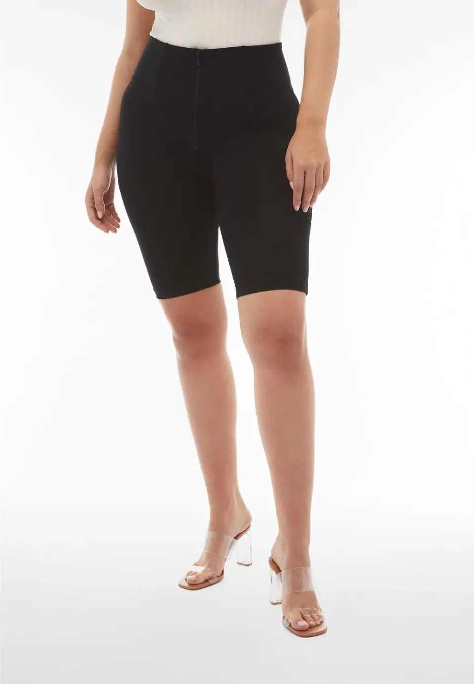 Freddy WR.UP Biker Shorts Damen High Waist Bio-Jersey Push-up