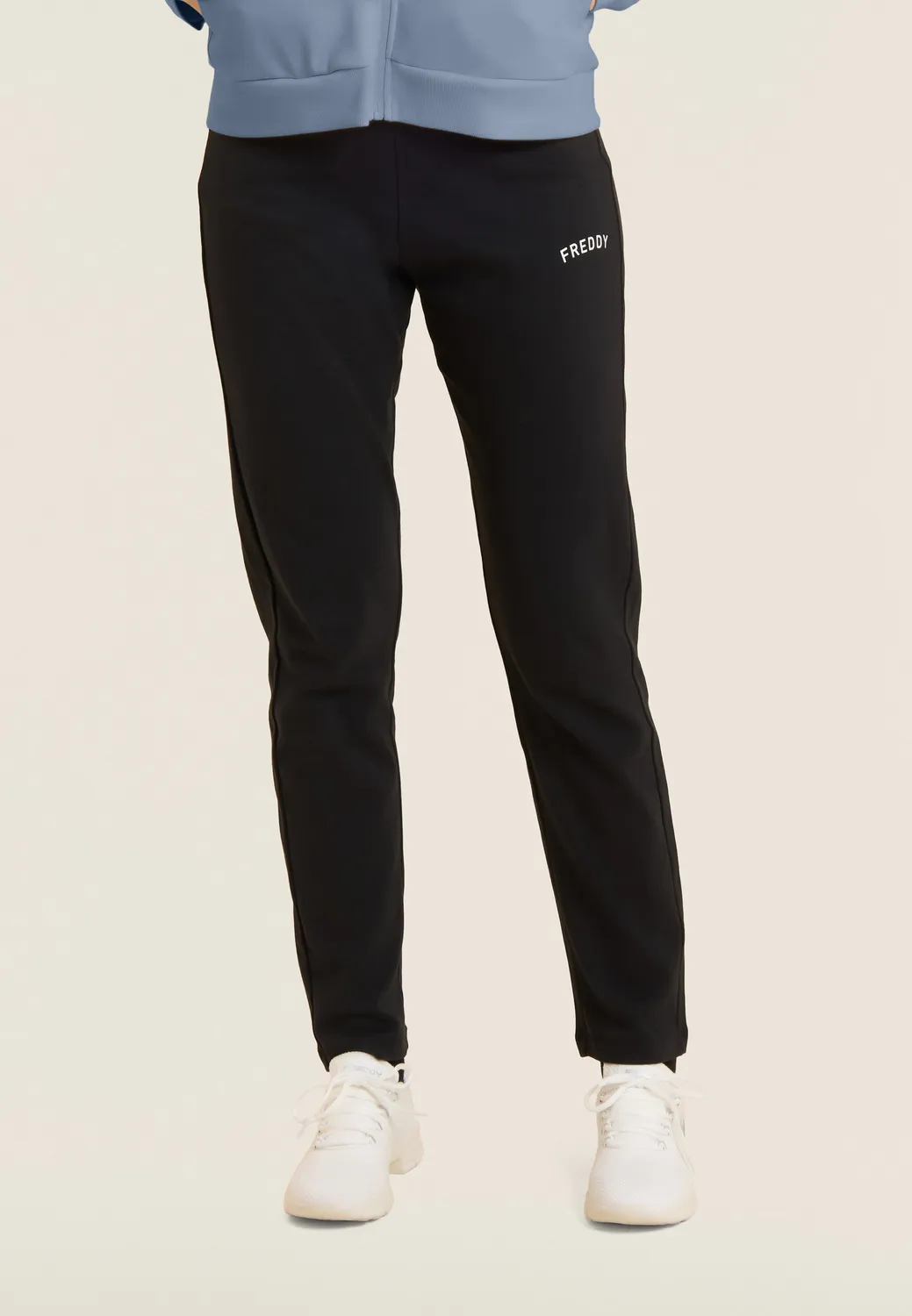 Freddy Trainingsanzug Damen Schwarz Strass