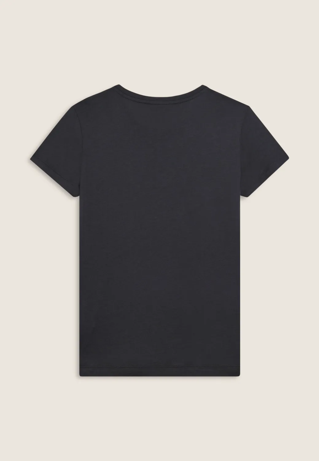 Freddy T-Shirt Damen Schwarz Strass Seitenschlitz