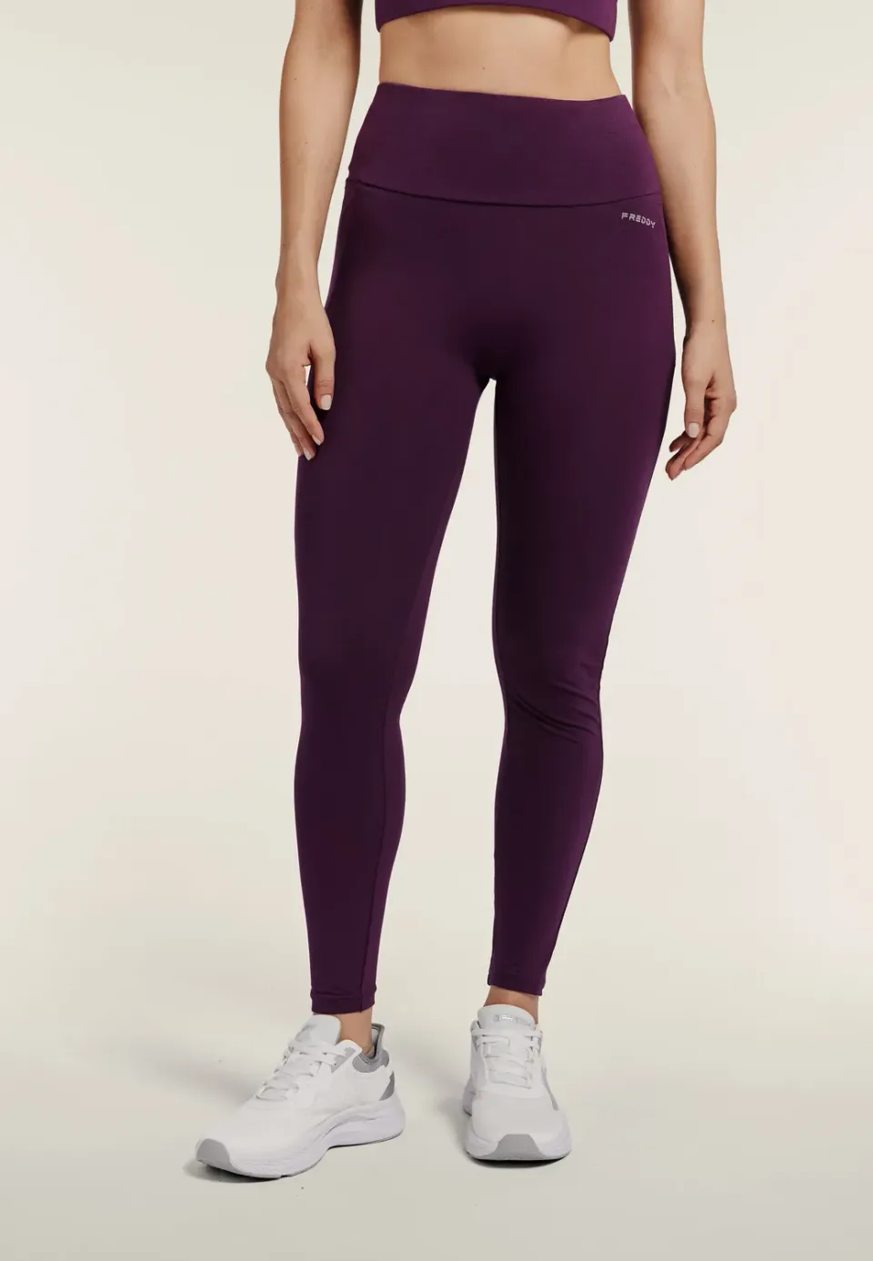 Freddy No Slide 7/8 Leggings Baumwolle Schwarz