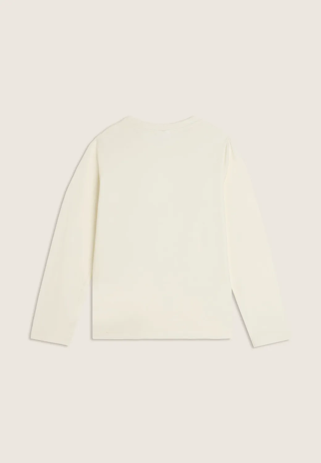Freddy Junior Langarmshirt Milk White Baumwolle