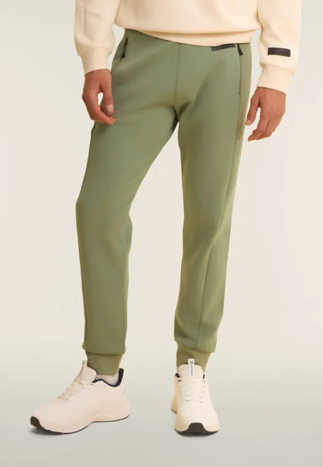 Freddy Urban Tech Interlock Jogginghose Herren Blau Bündchen