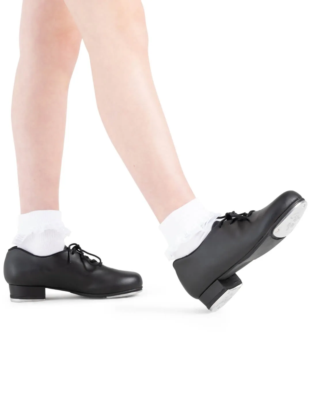 Capezio Downtown Tap Kinderschuhe Schwarz Stepp
