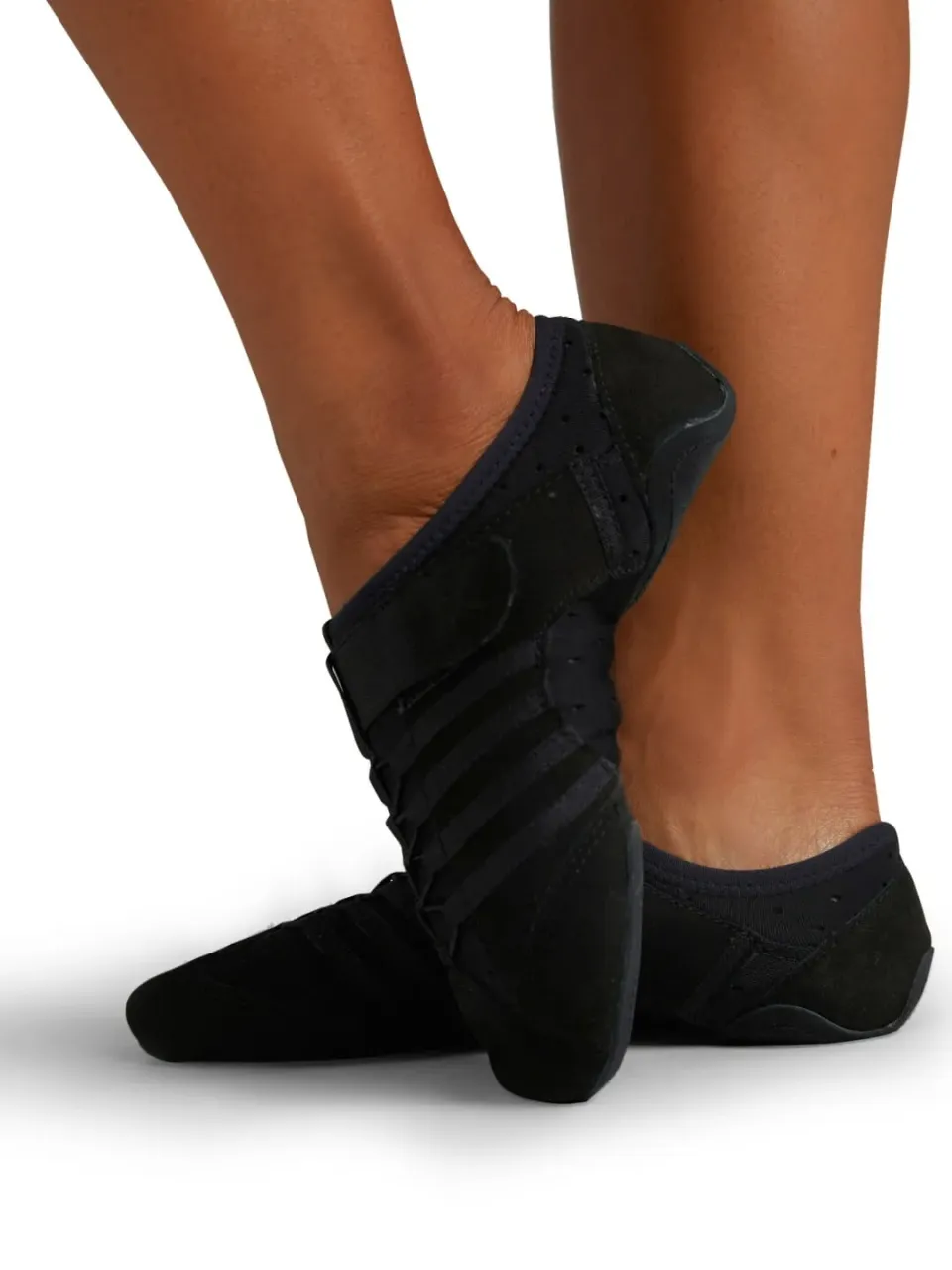 Capezio Classics Jag Jazzschuhe Schwarz Wildleder