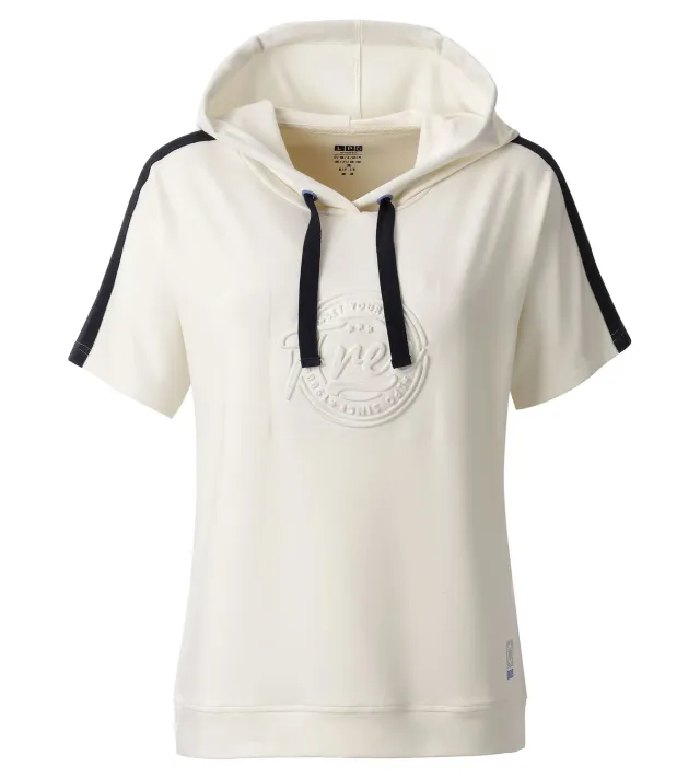 LPO Yasemin T-Shirt Damen creme mit Kapuze