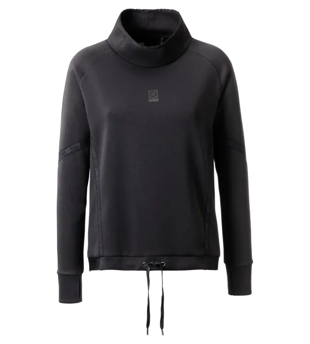 LPO Jette Sweatshirt Damen schwarz Baumwolle