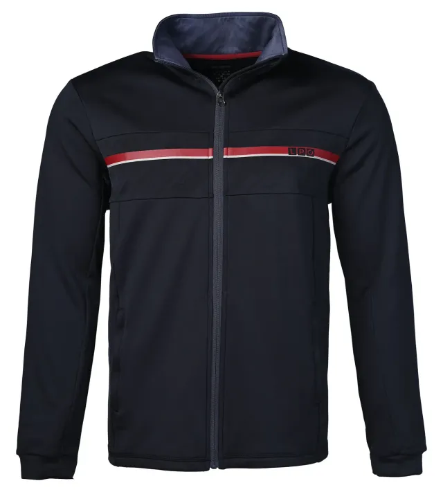 LPO Paulo Herren Sweatjacke schwarz Softtouch
