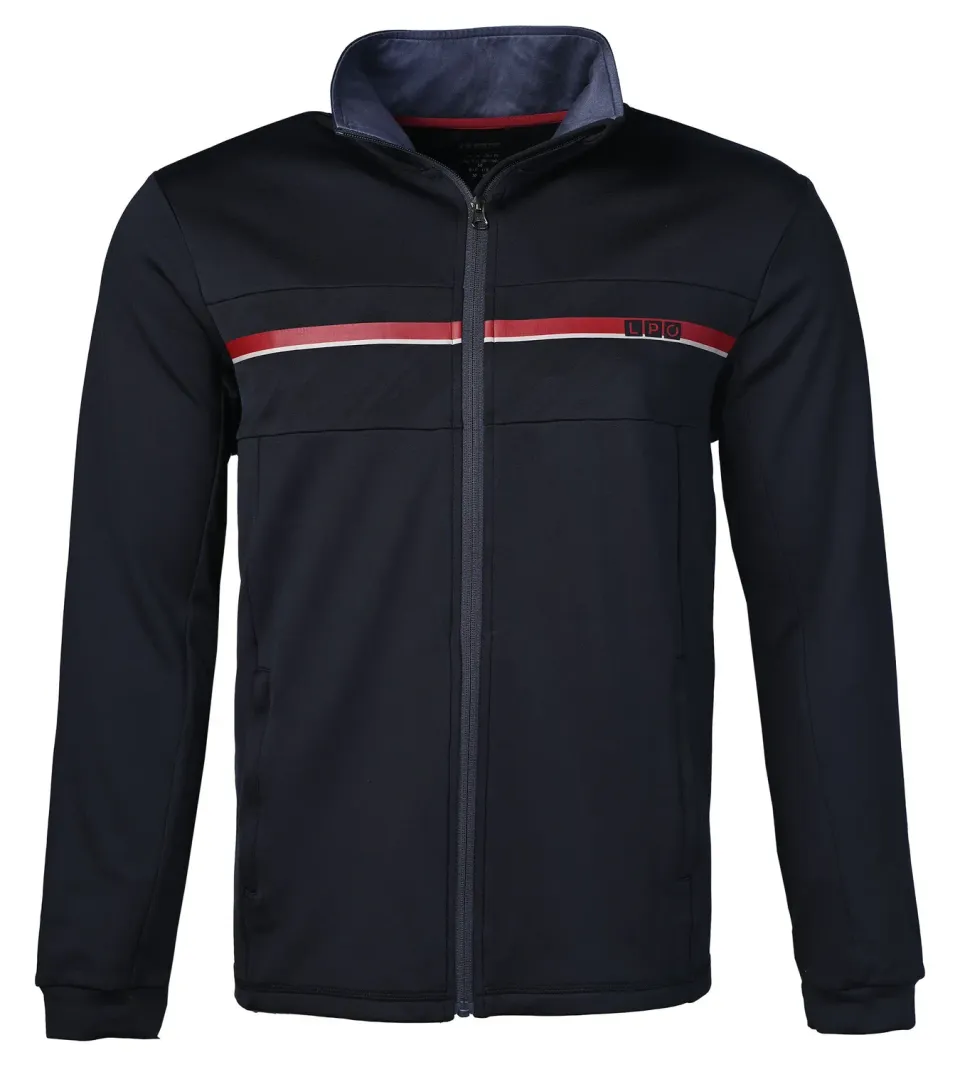 LPO Paulo Herren Sweatjacke schwarz Softtouch