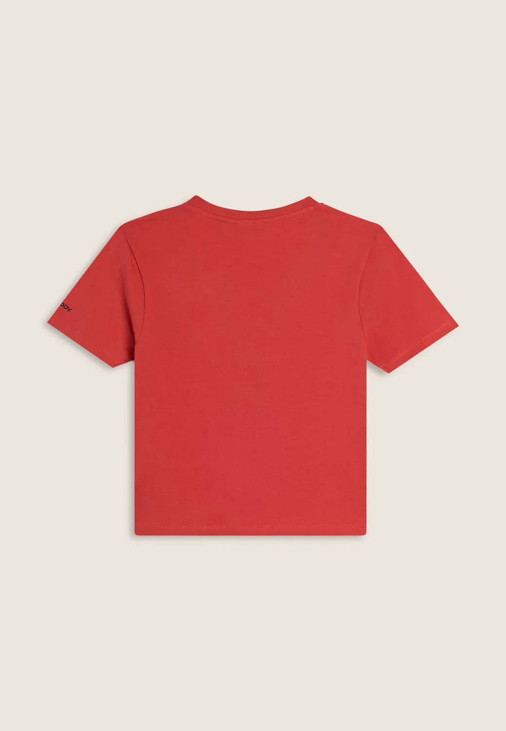 Freddy Mickey T-Shirt cropped Slim Schwarz