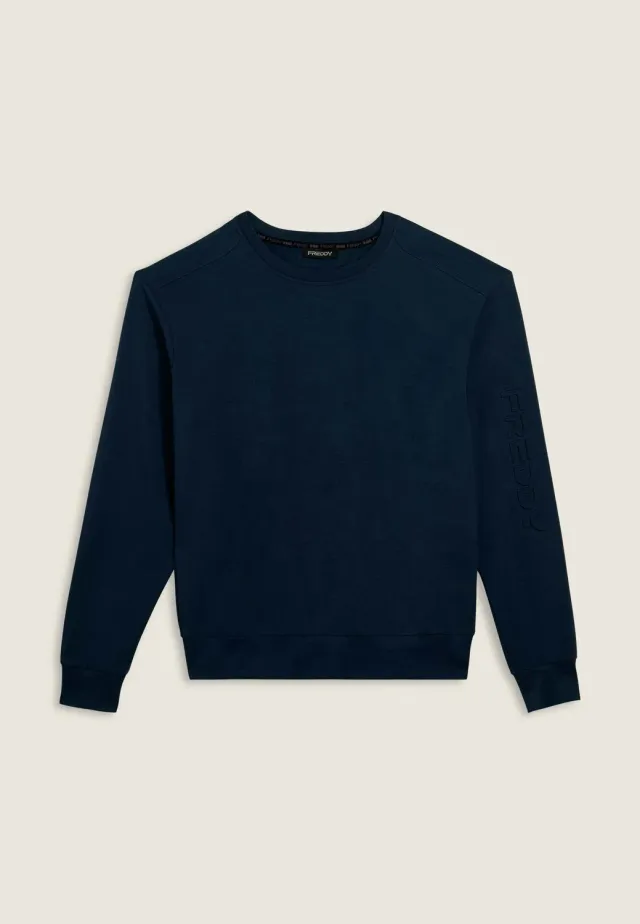 Freddy Interlock Sweatshirt Maxi-Logo regular