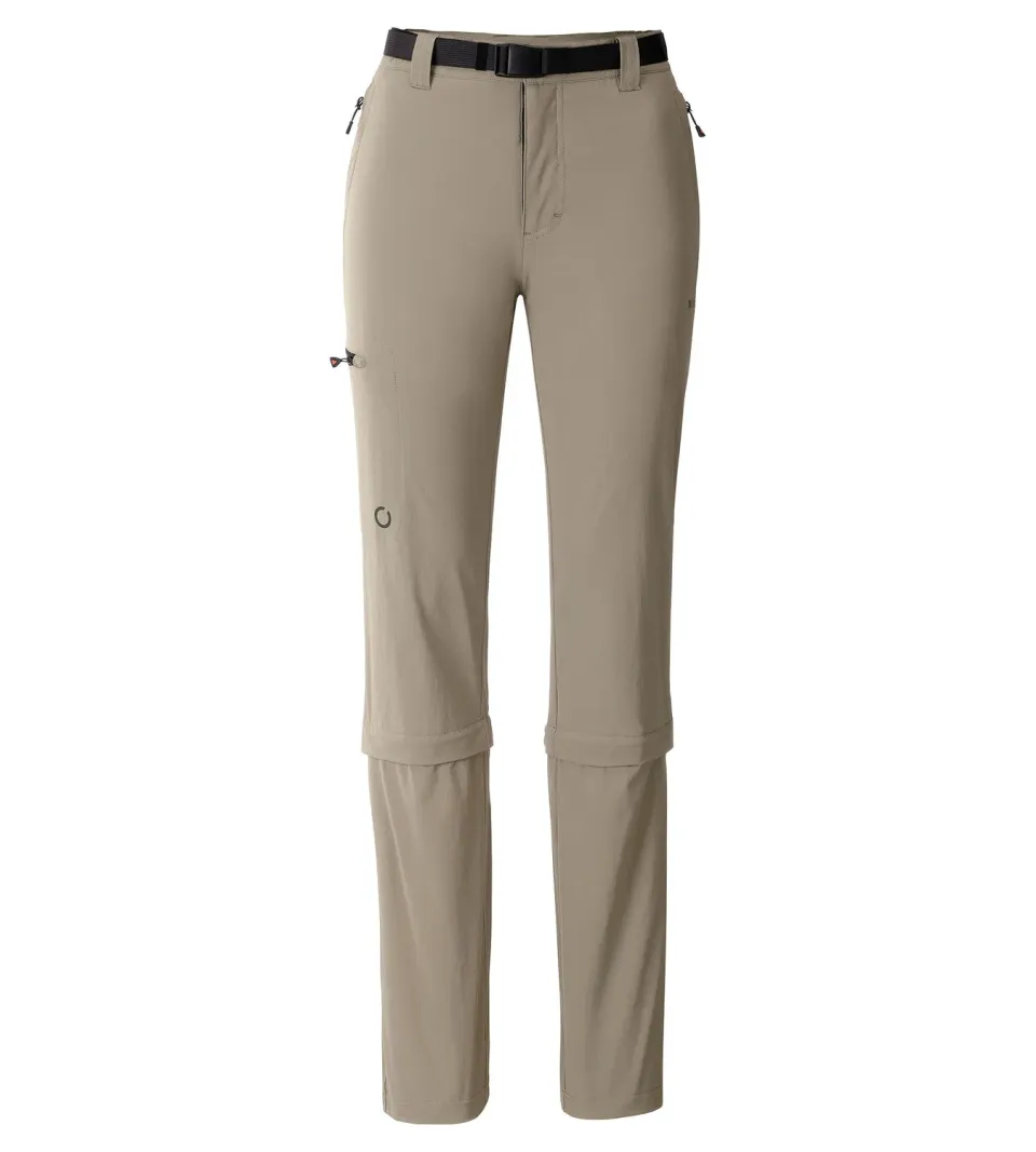 LPO Coralie Zip-Off-Hose khaki schnelltrocknend