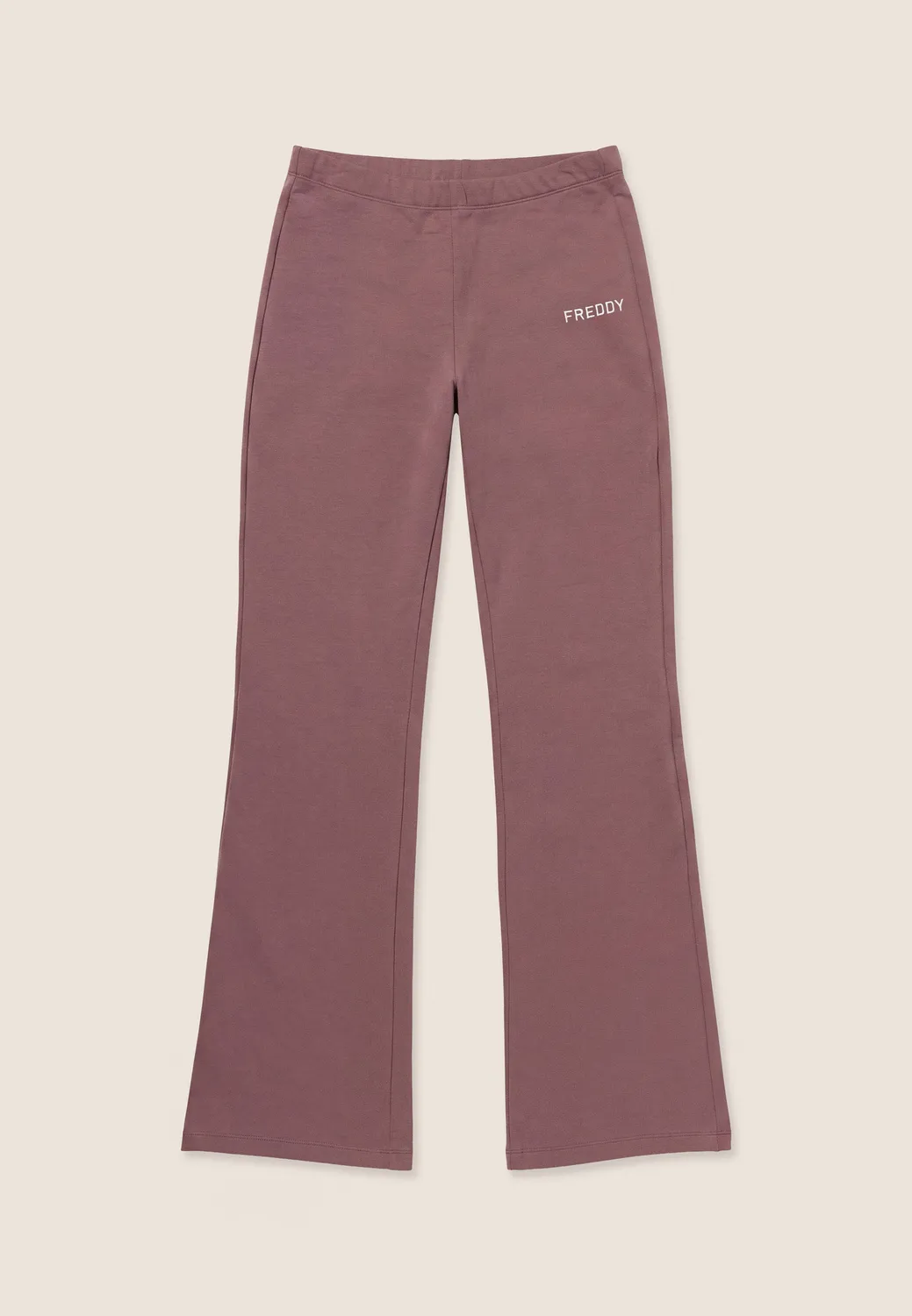 Freddy Slim Flare Sporthose Schwarz elastisch