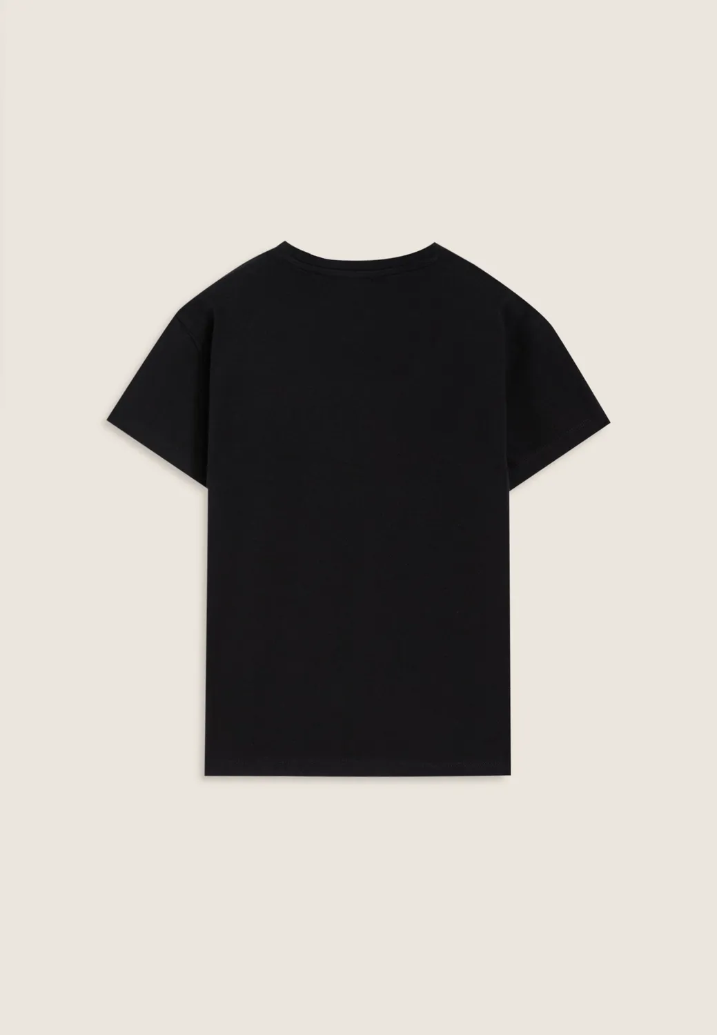 Freddy Maxi-Logo T-Shirt Kinder schwarz Baumwolle