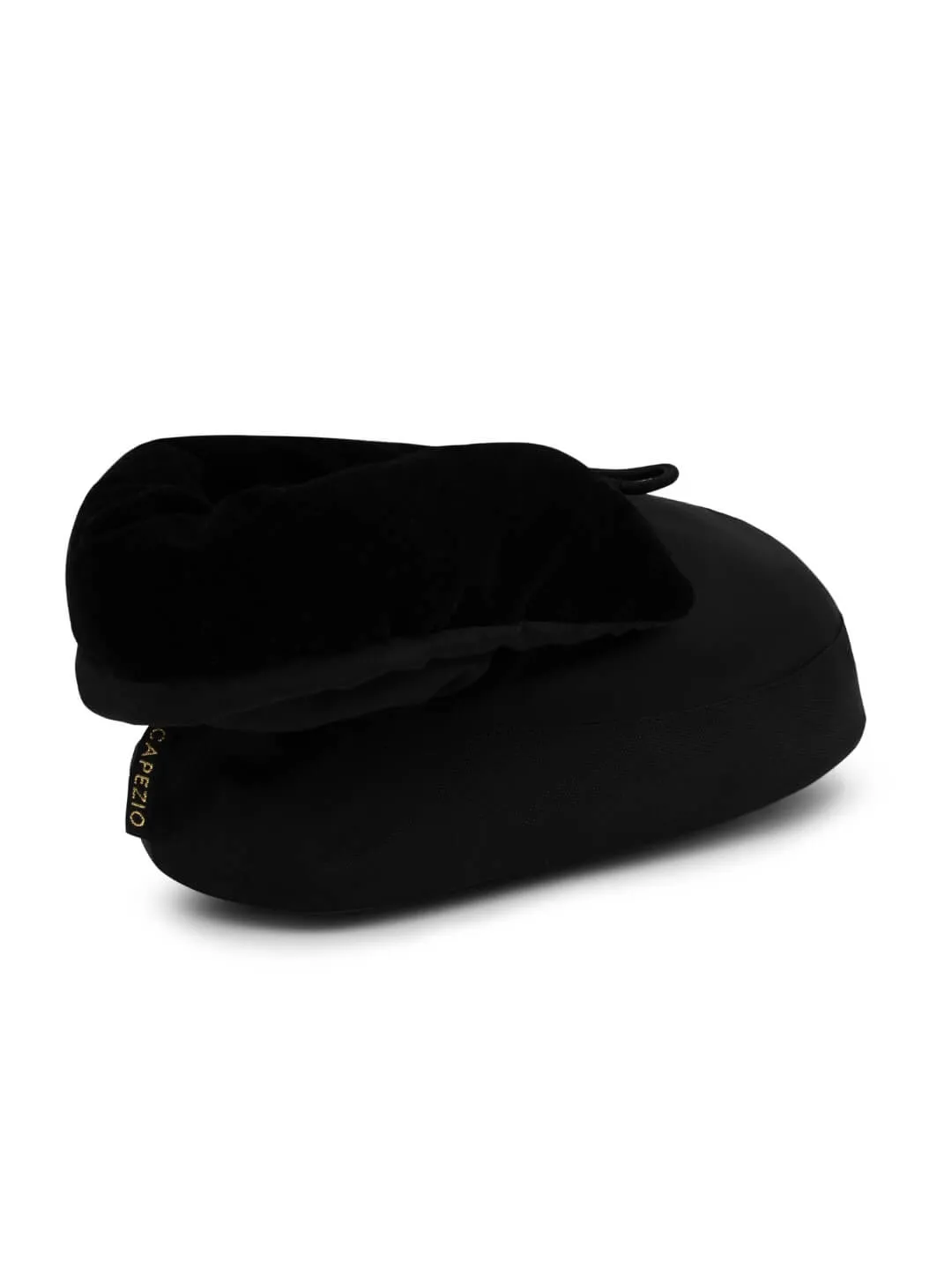 Capezio WB200 Mini Warmup Bootie Aufwärmschuh Schwarz Taffeta