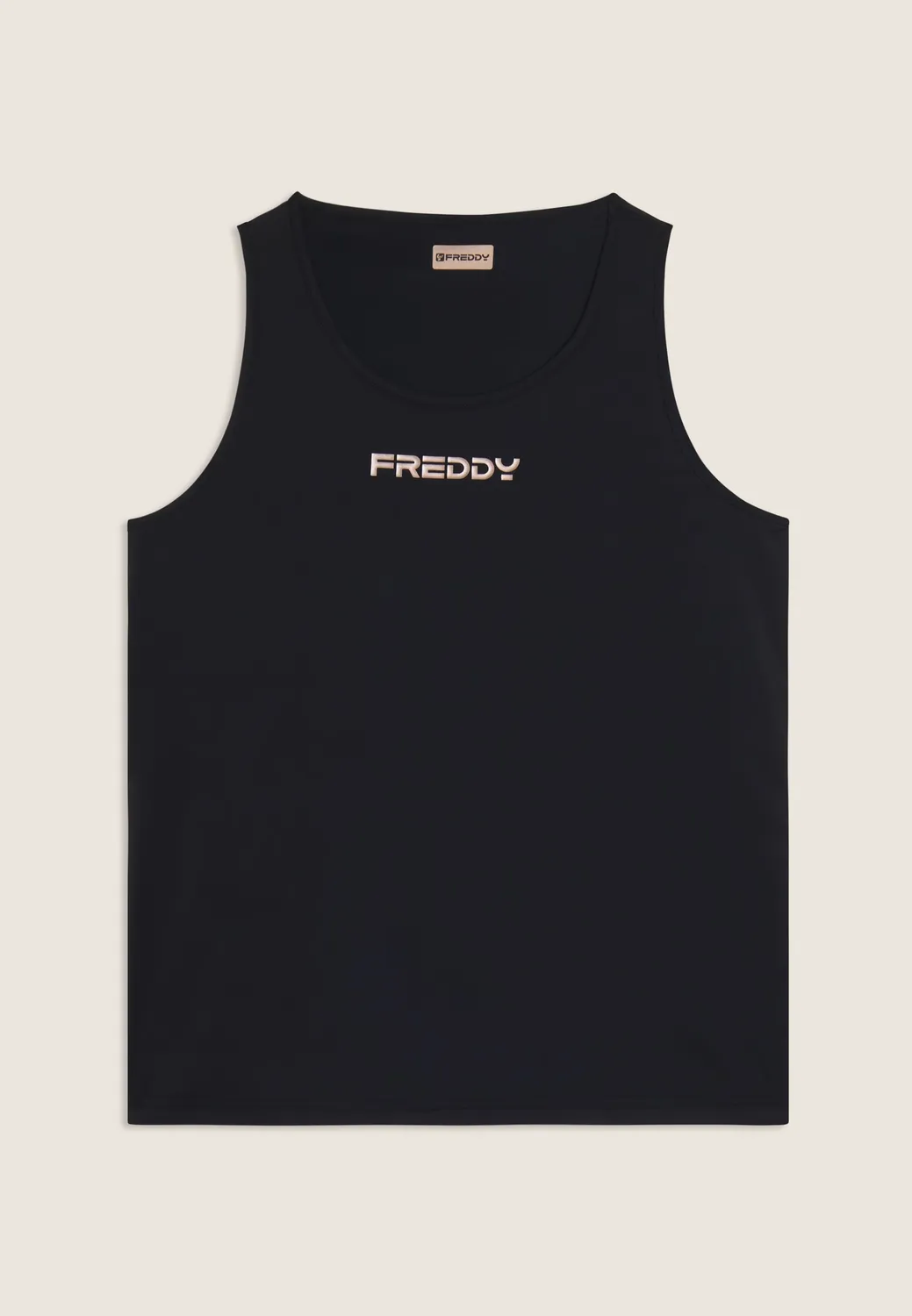 Freddy Sport-Top Quick Dry Schwarz Racerback Funktion