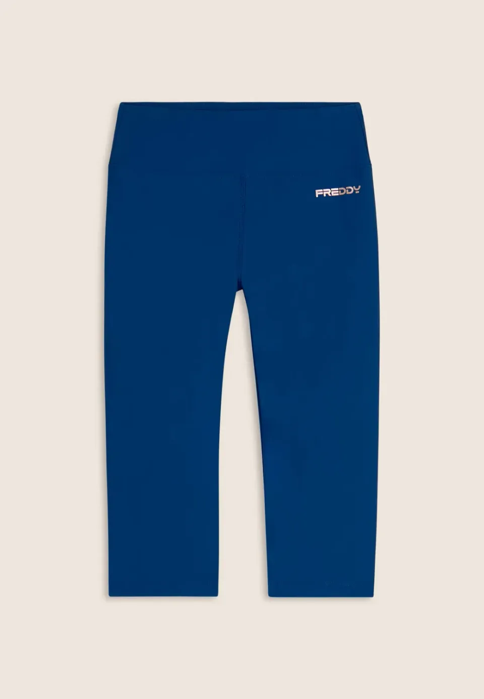 Freddy Corsaro Vita Alta Technik-Leggings Navy 3/4-Länge