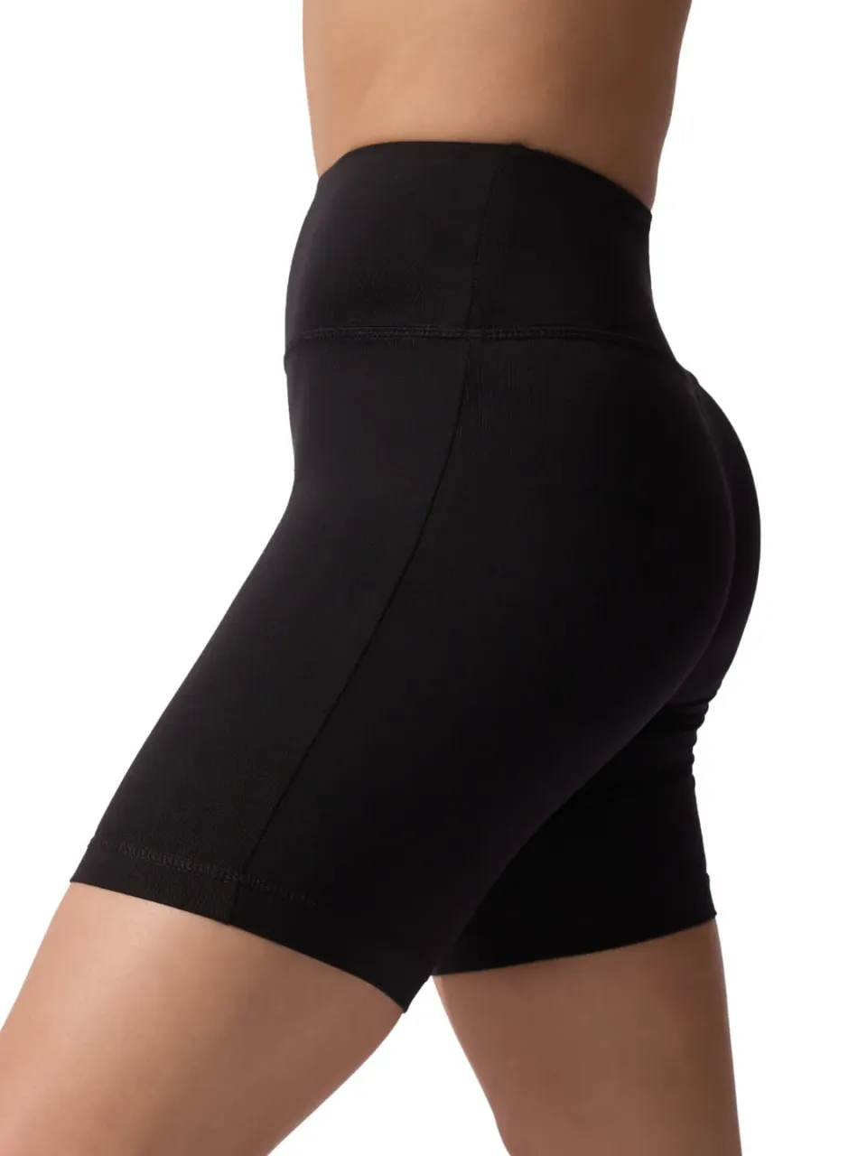 Capezio SE1096W Bike Short Schwarz High Waist Tactel