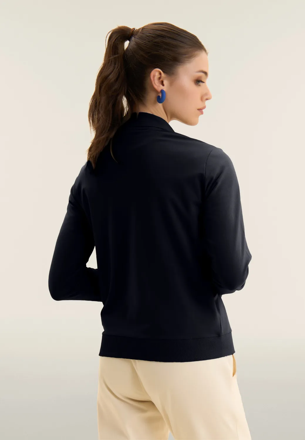 Freddy Sweatjacke Stehkragen Iceberg Green