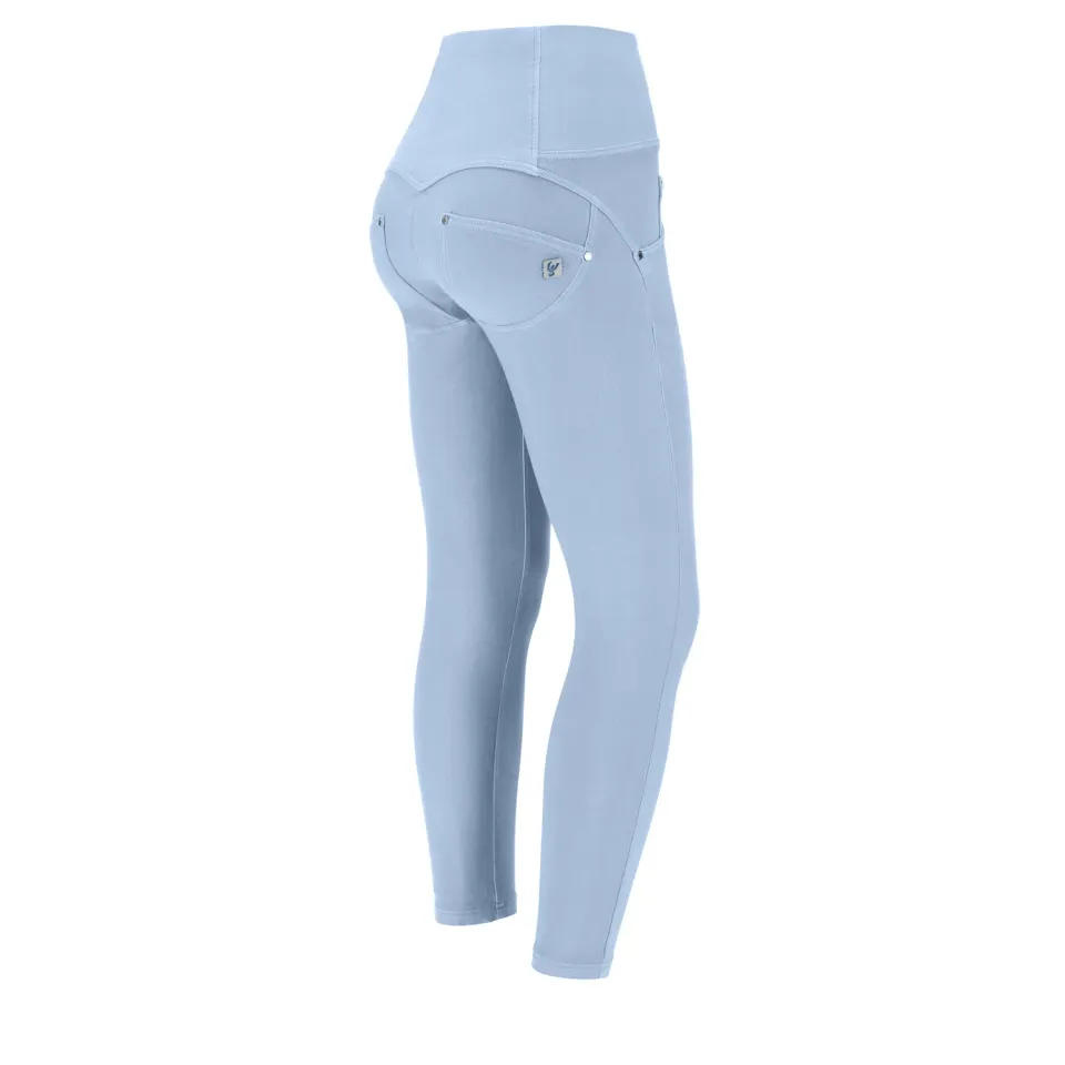 Freddy WR.UP 7/8 Push-up Hose Damen Blue Fog Ripped