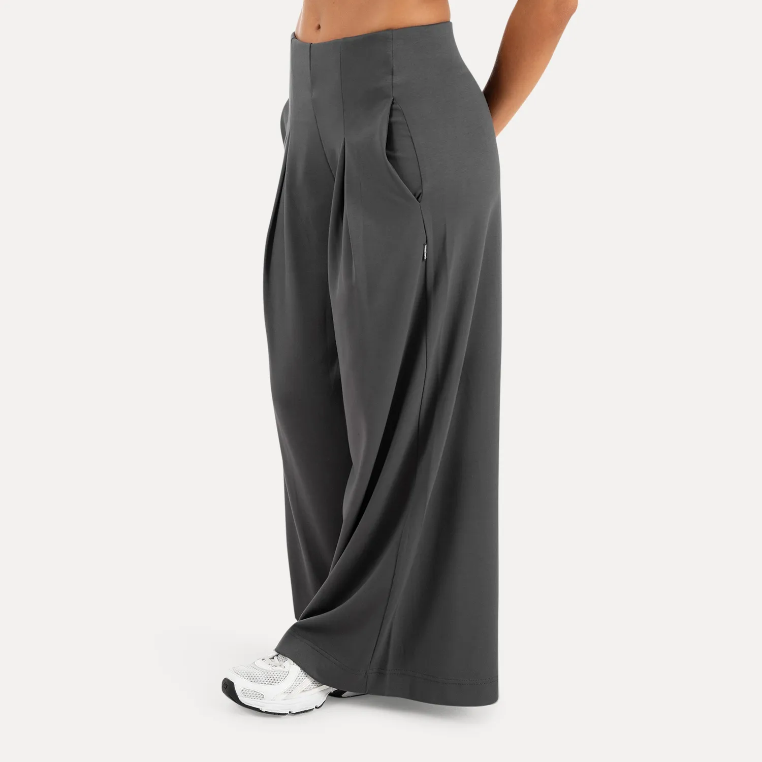 Smilodox Sorea Vanea Damen Jogginghose Schwarz Loose Fit