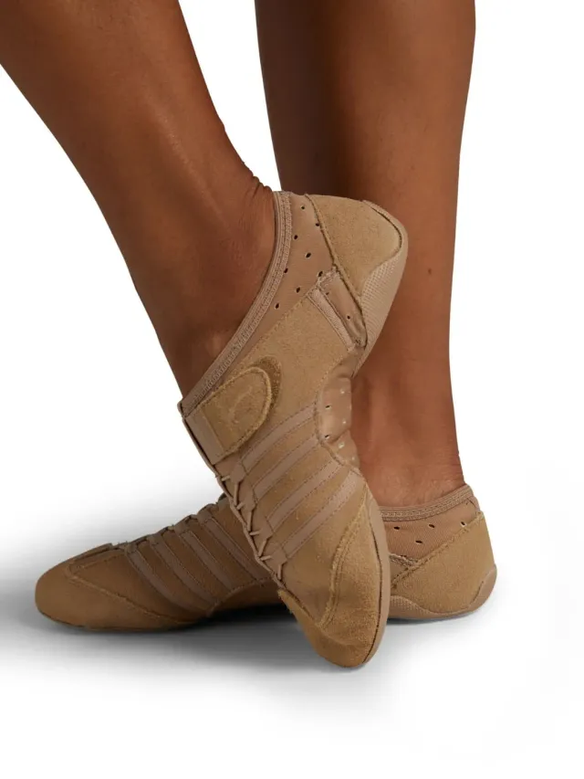 Capezio Classics UPP15 Jag Jazzschuh Caramel atmungsaktiv