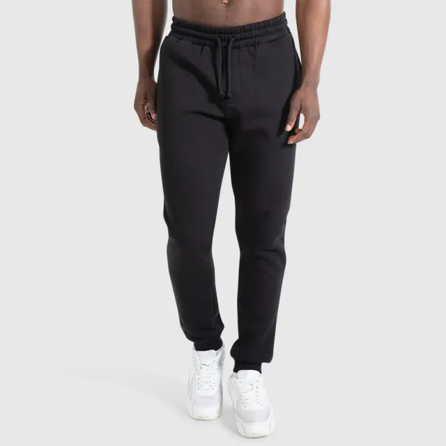 Smilodox Sorea Aldin Jogginghose Herren Schwarz Baumwolle