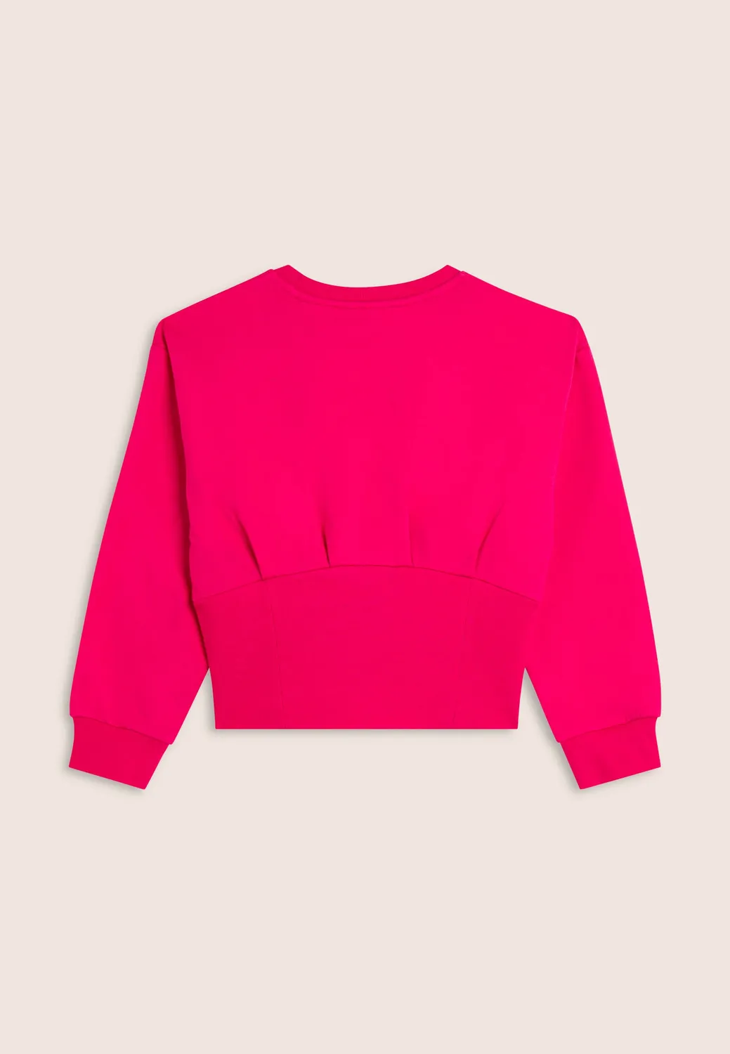 Freddy Cropped Sweatshirt Mädchen Rippbündchen
