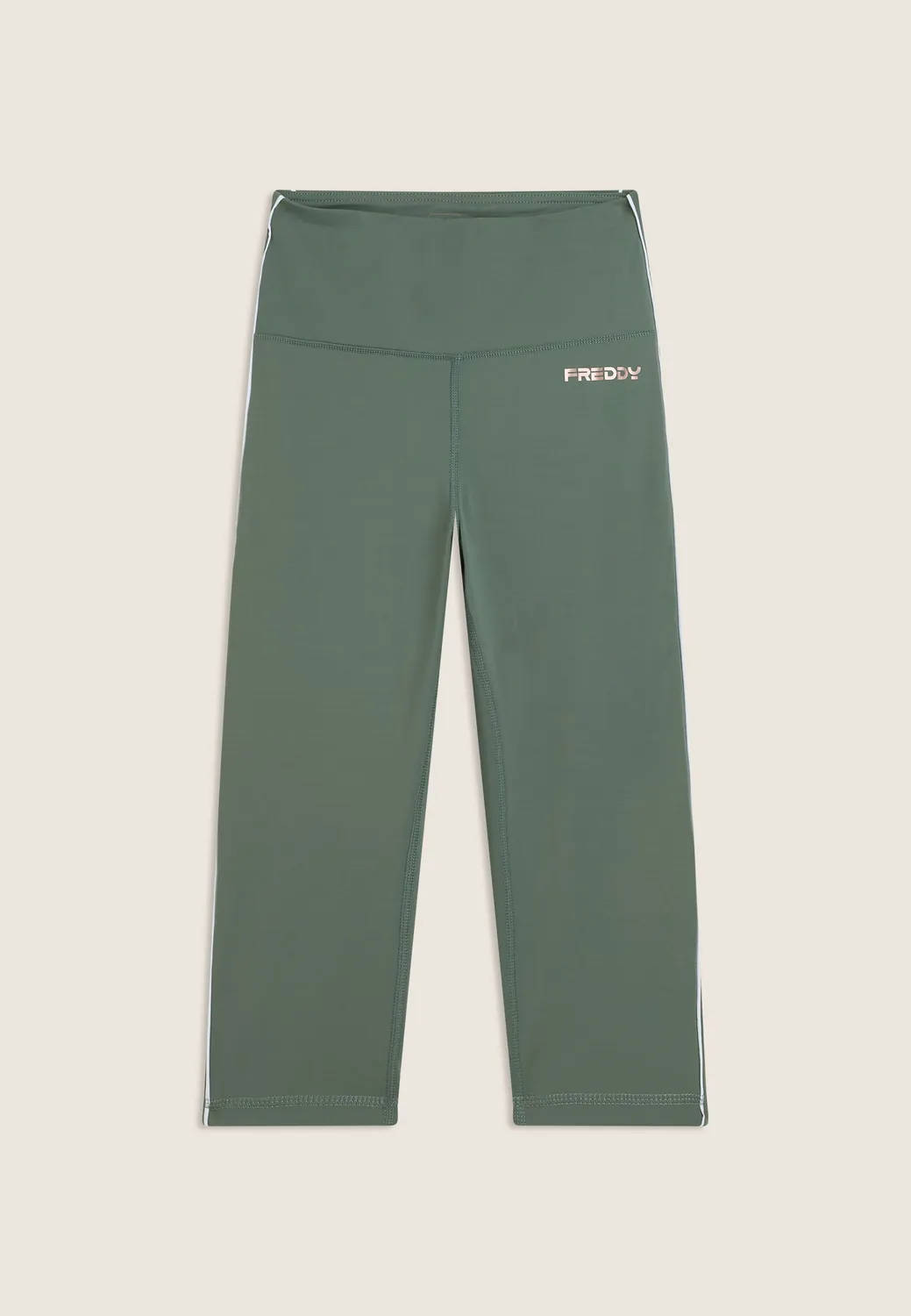 Freddy Sport Capri-Leggings schwarz High-Waist Stretch