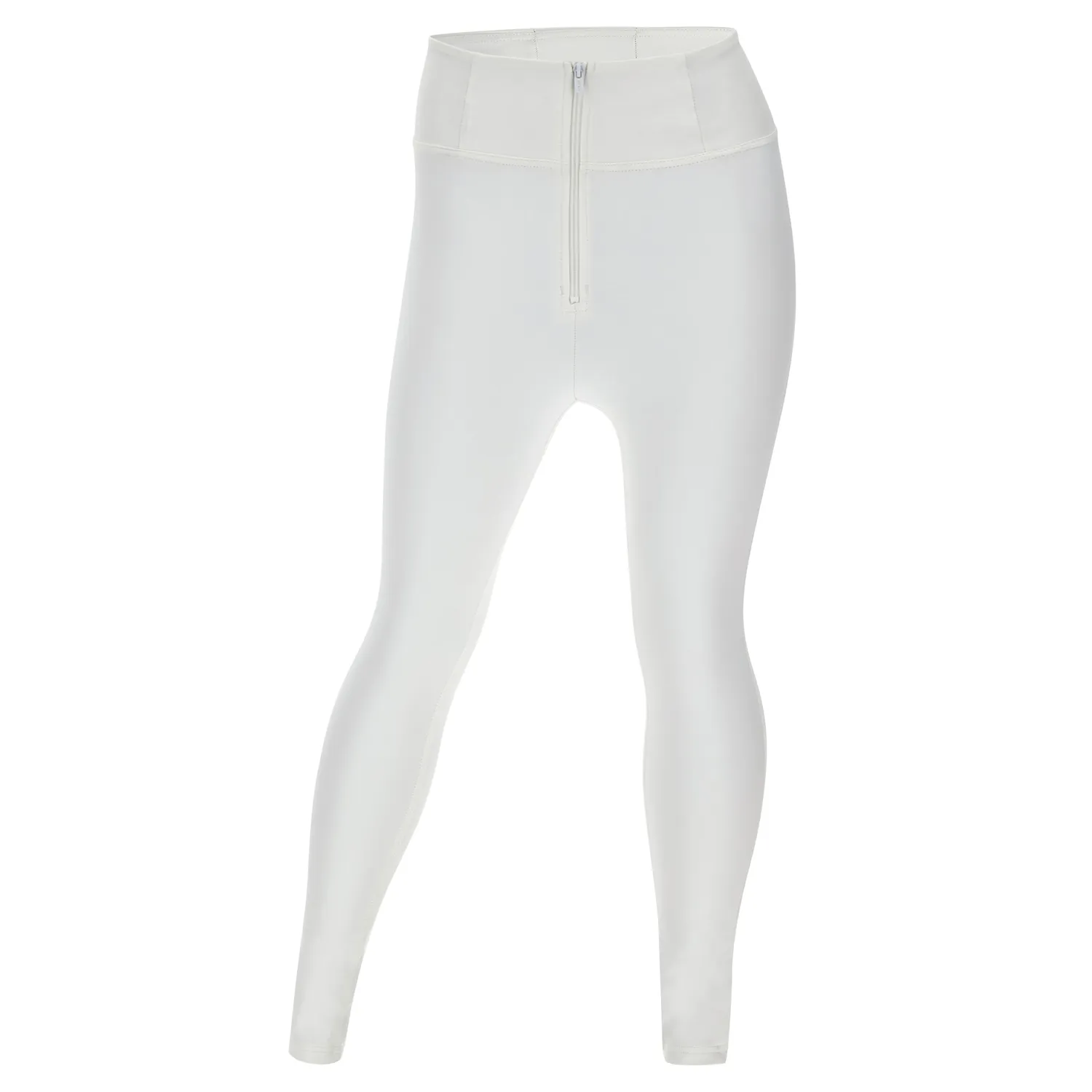 Freddy WR.UP Curvy Gamba Skinny Vita Alta Leggings Schwarz Lederlook