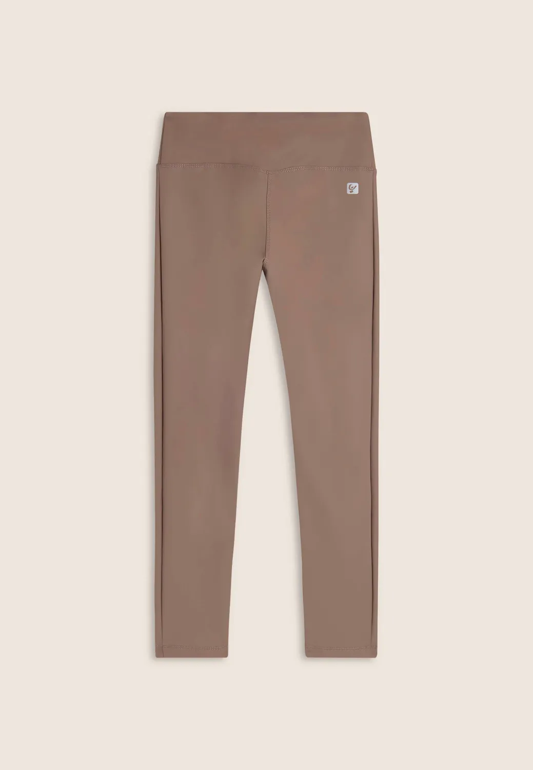 Freddy 7/8 Leder-Optik Leggings regular Faded Denim blickdicht
