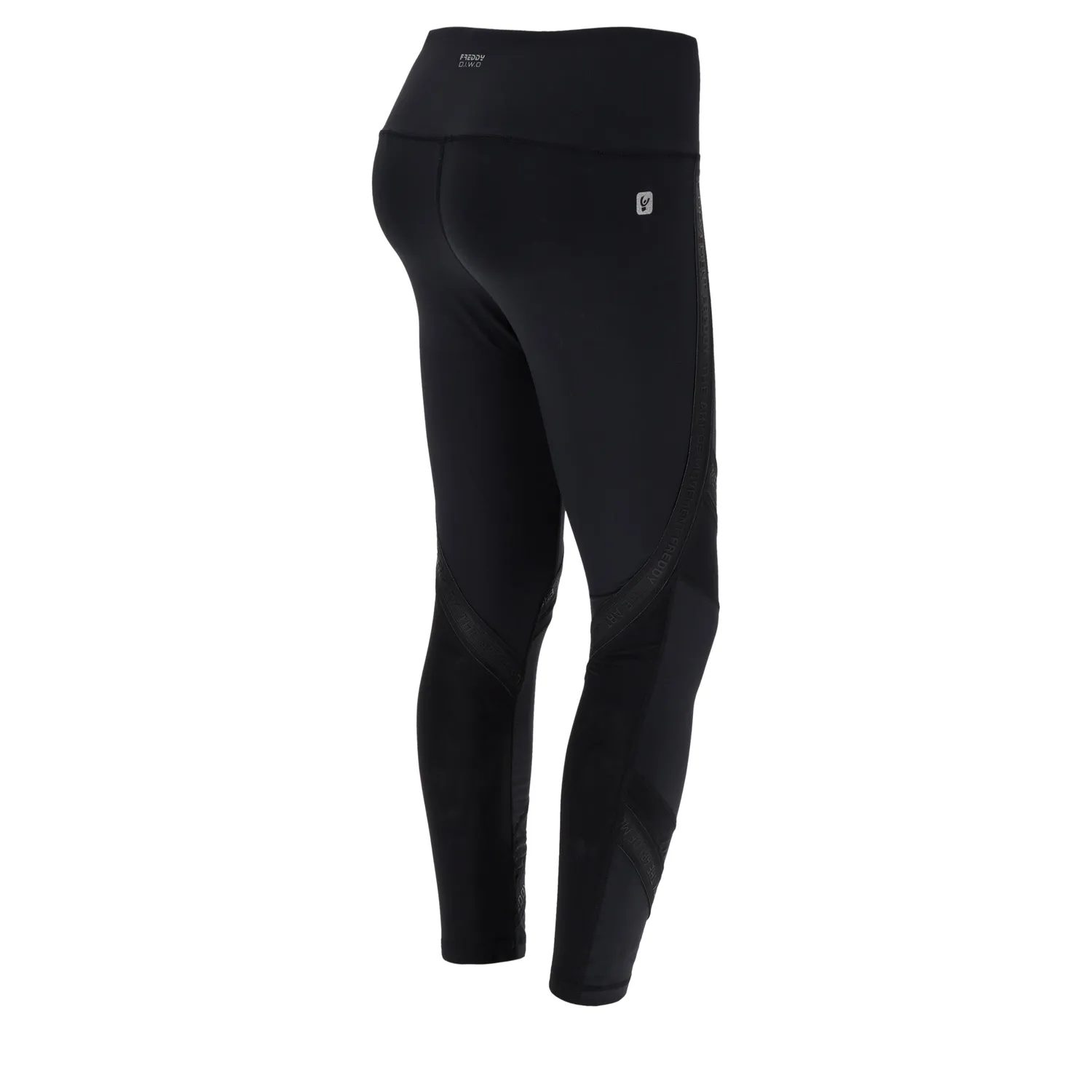 Freddy SuperFit 7/8 Leggings Mesh Nero modellierend