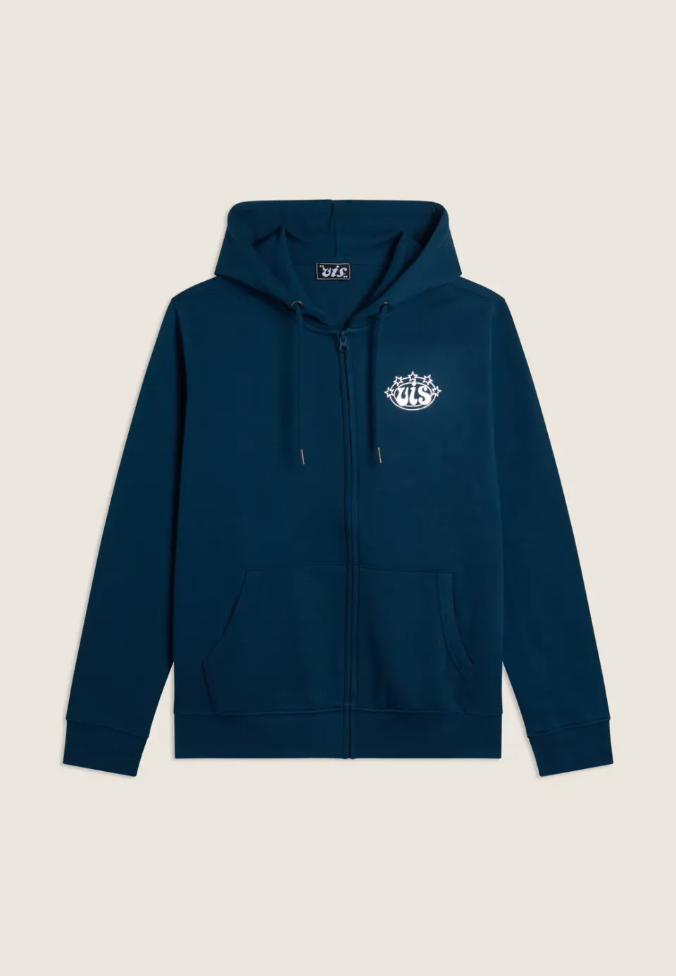 Freddy VIS Boxe Hoodie Fullzip Blau Regular