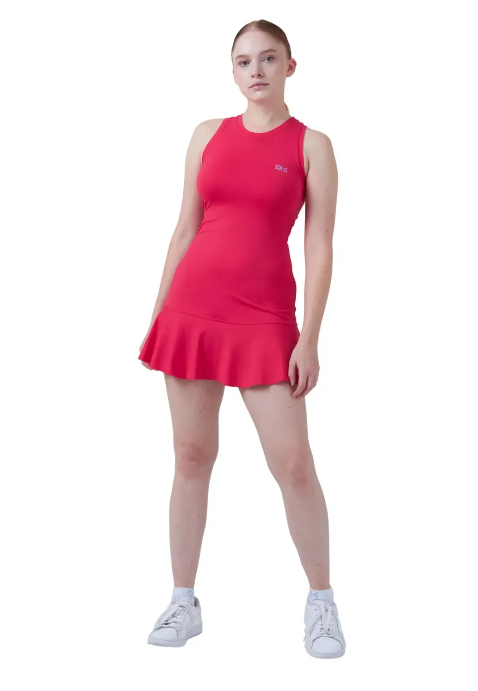 SPORTKIND Performance Tenniskleid 140 pink UV-Schutz