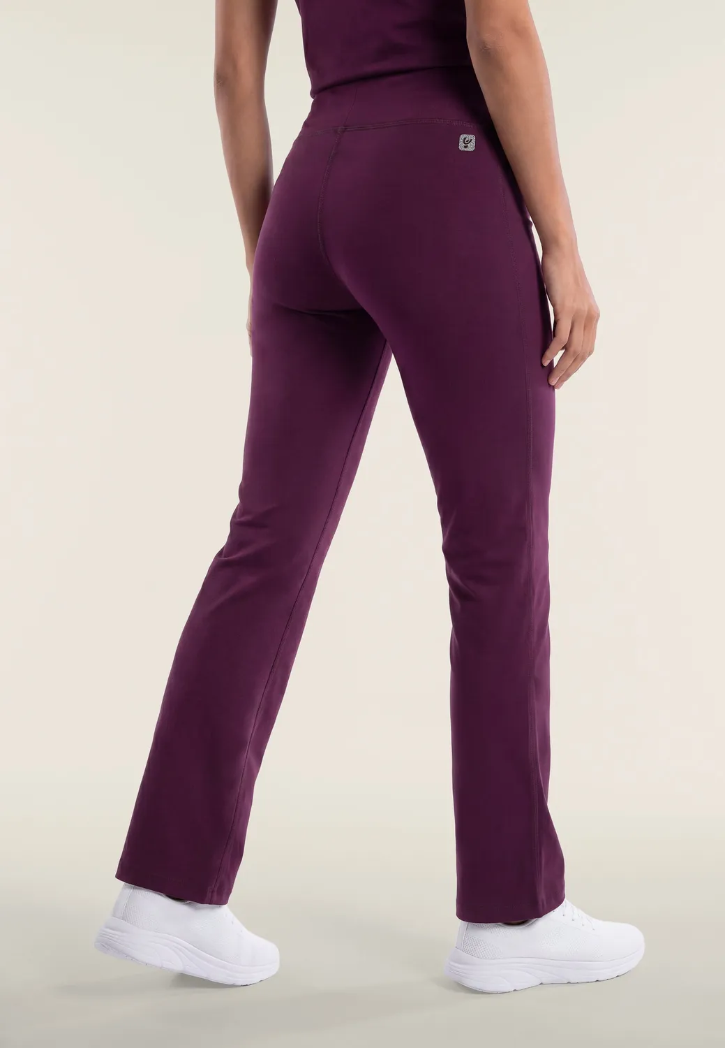 Freddy Flare Leggings Schwarz High Waist Peach-Effekt