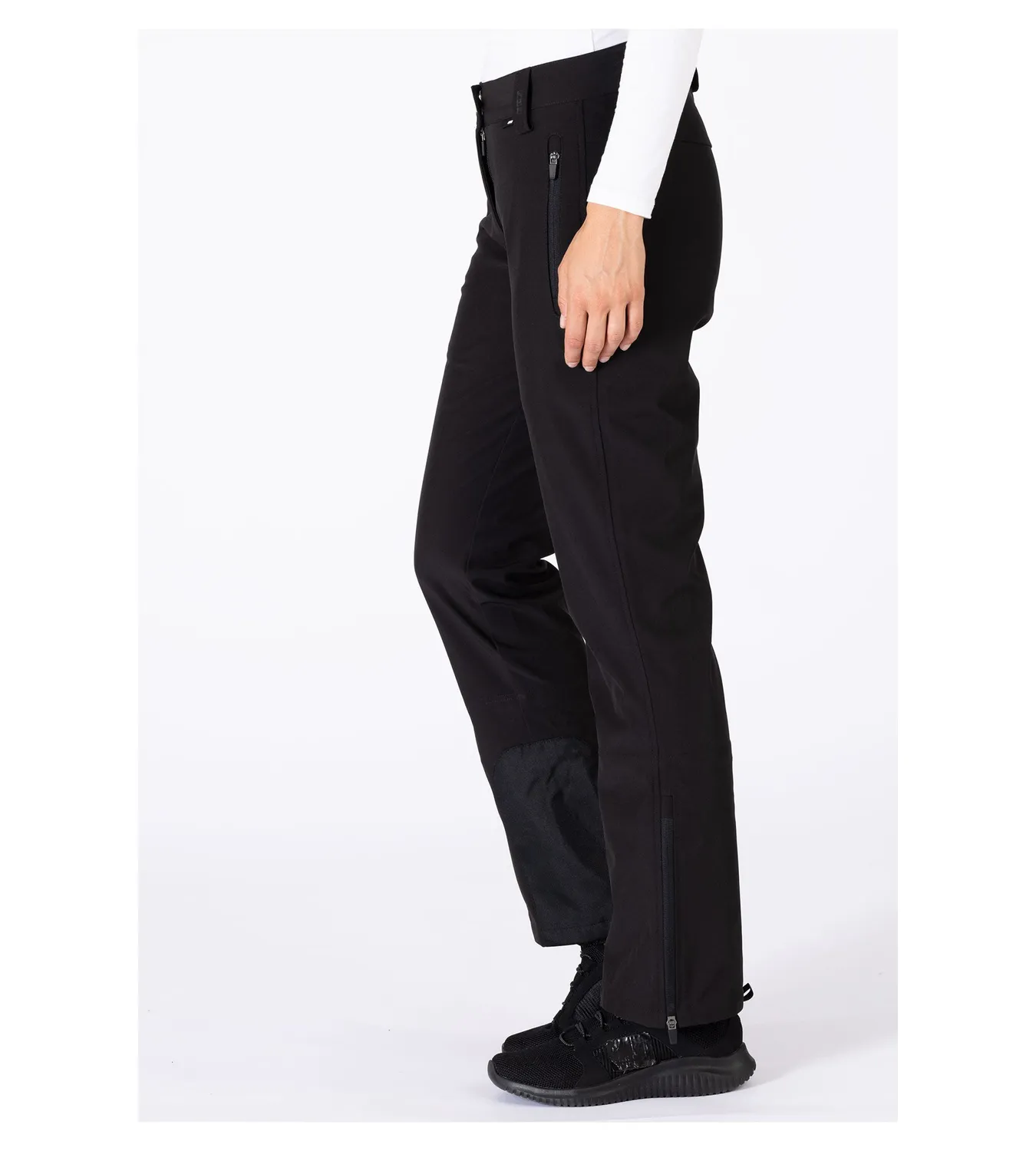 LPO Tela Schneehose schwarz mit Schneefang