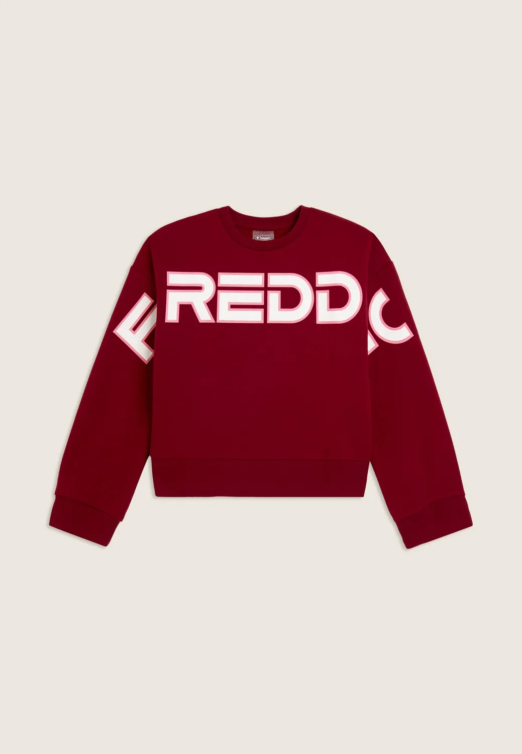 Freddy Junior Maxi-Logo Sweatshirt Kinder Schwarz