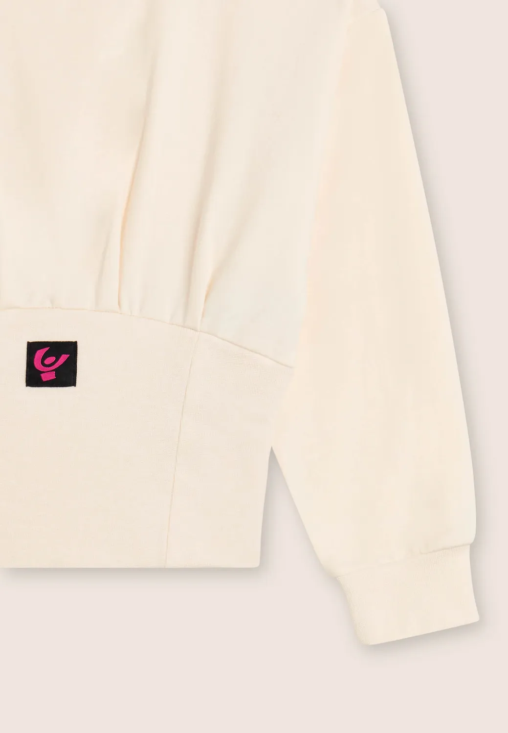 Freddy Cropped Sweatshirt Mädchen Rippbündchen