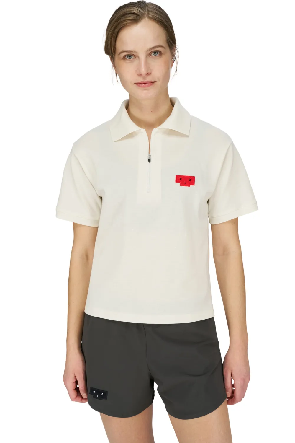 UNNA Polo Run Shirt W Polo Vanilla White Bio