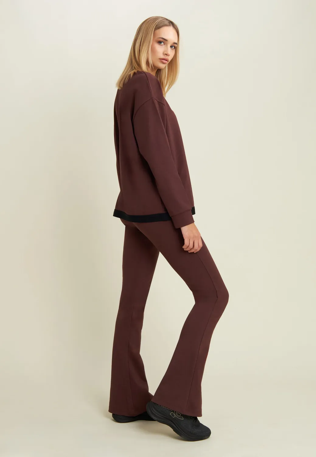 Freddy Sweatshirt Damen Schwarz Today Is Your Day