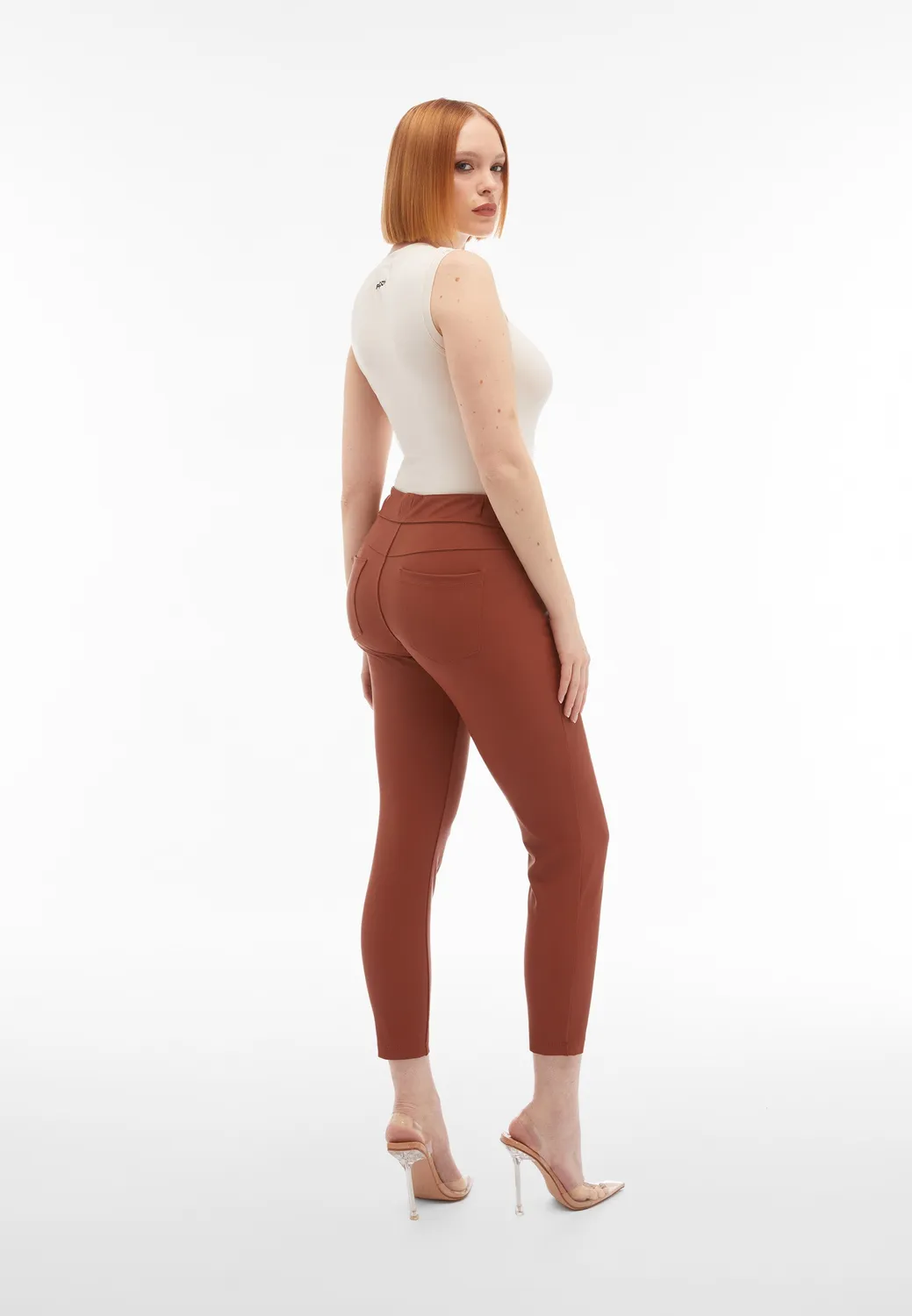 Freddy N.O.W. Superskinny Kunstleder-Hose Nero S