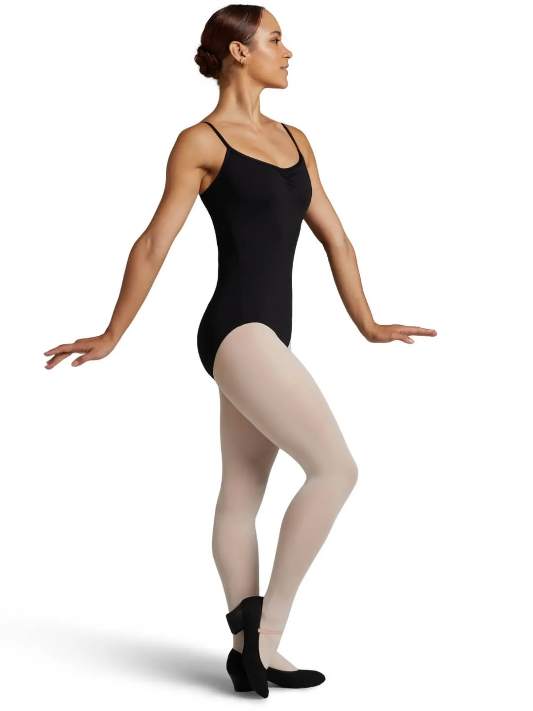 Capezio Academy Charakterschuhe Schwarz 1,5 Zoll