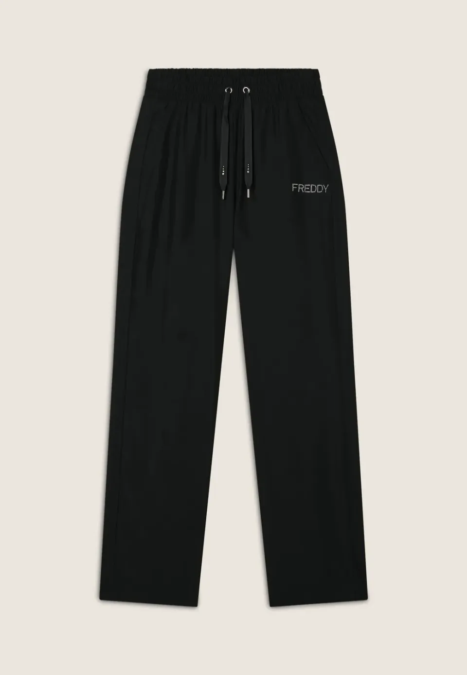 Freddy Sporthose Lyocell Schwarz Seidig M