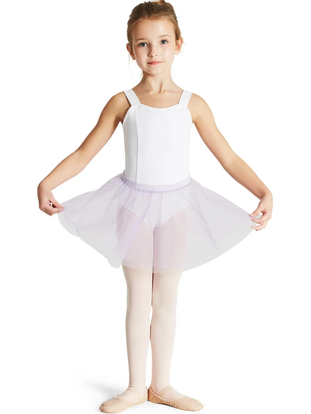 Capezio 11312C Ballettrock Mädchen Rosa Doppel-Lage