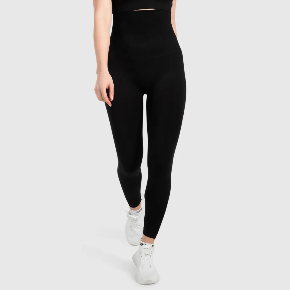 Smilodox Amaze Pro Lenia Leggings Schwarz Hoher Bund