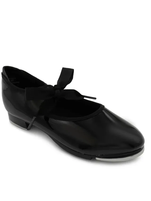 Capezio Shuffle Tap Steppschuhe Schwarz Anfänger