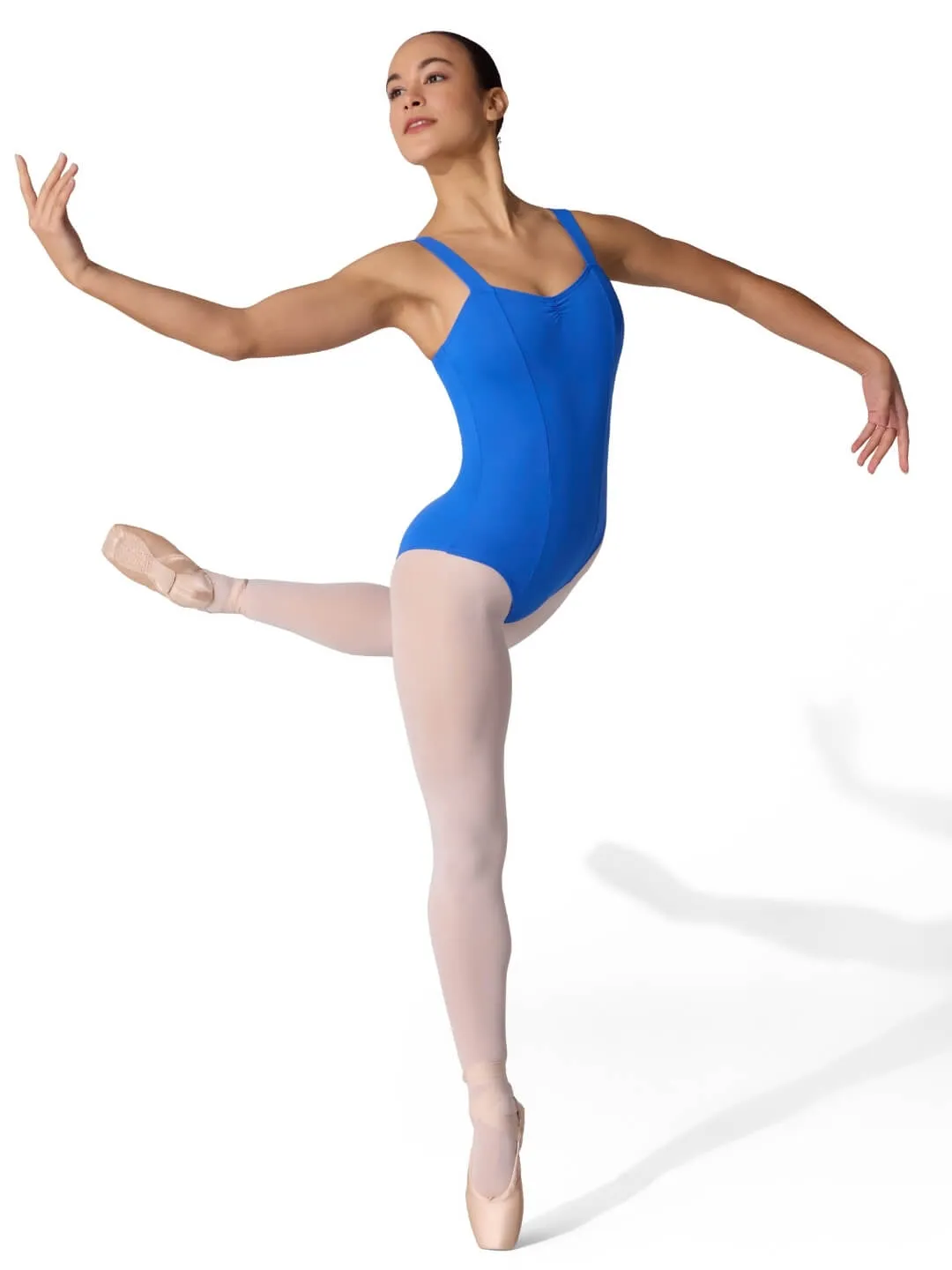 Capezio Studio SE1012W Ballettanzug Schwarz Breitträger Gr.M