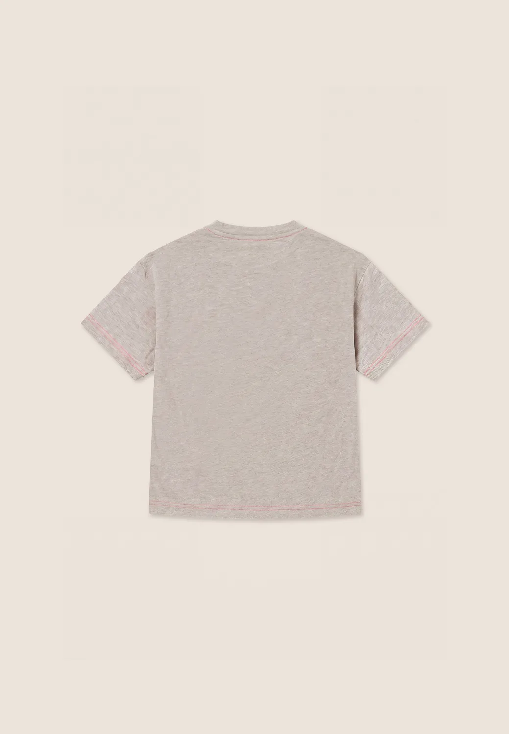 Freddy T-Shirt Damen Jersey Melange Comfort grau